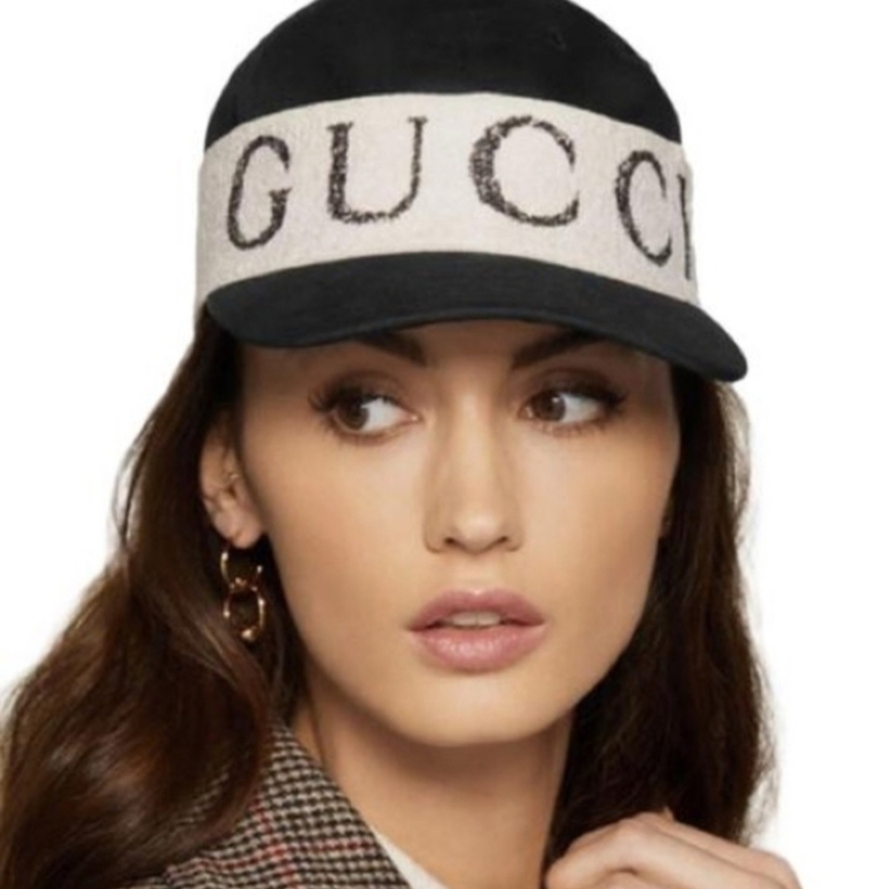 Gucci Gabardine Headband Baseball Hat. Brand New w/Tag. Org. $695